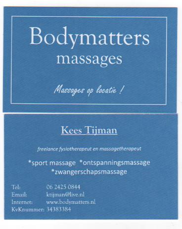 visite kaartje bodymatters